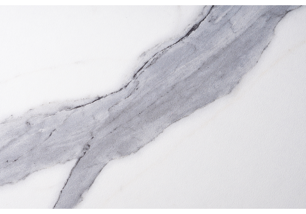 фото стол деревянный woodville бетина мрамор белый / черный 504210 | 220svet.ru