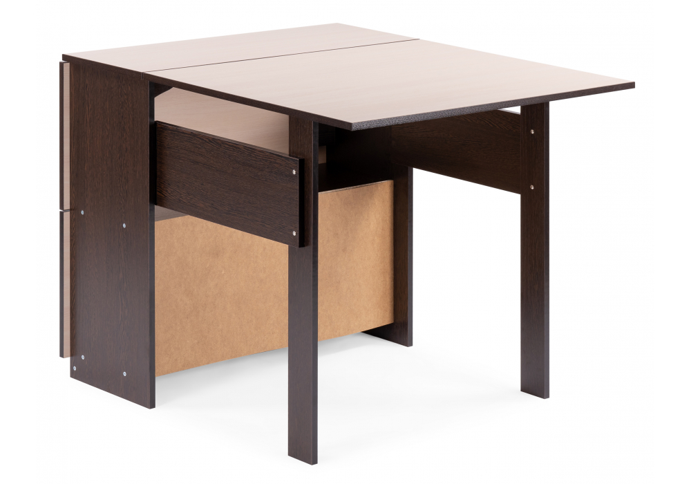 фото стол-книжка woodville симоне венге / дуб молочный 474292 | 220svet.ru