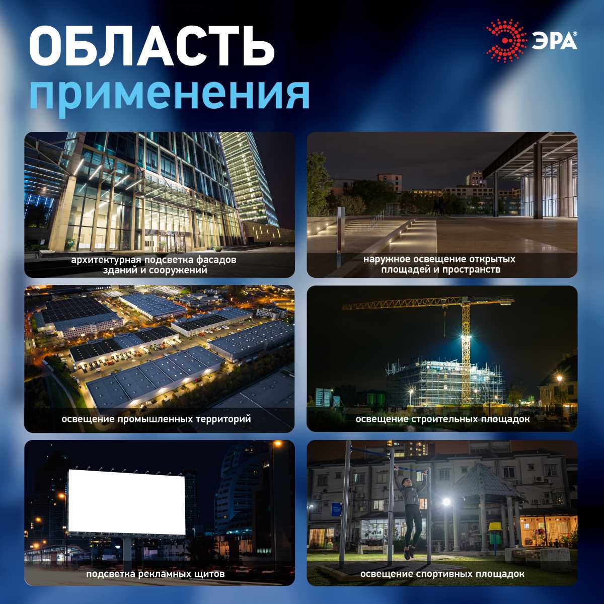 фото прожектор светодиодный уличный эра pro lpr-062-0-65k-070 б0064667 | 220svet.ru