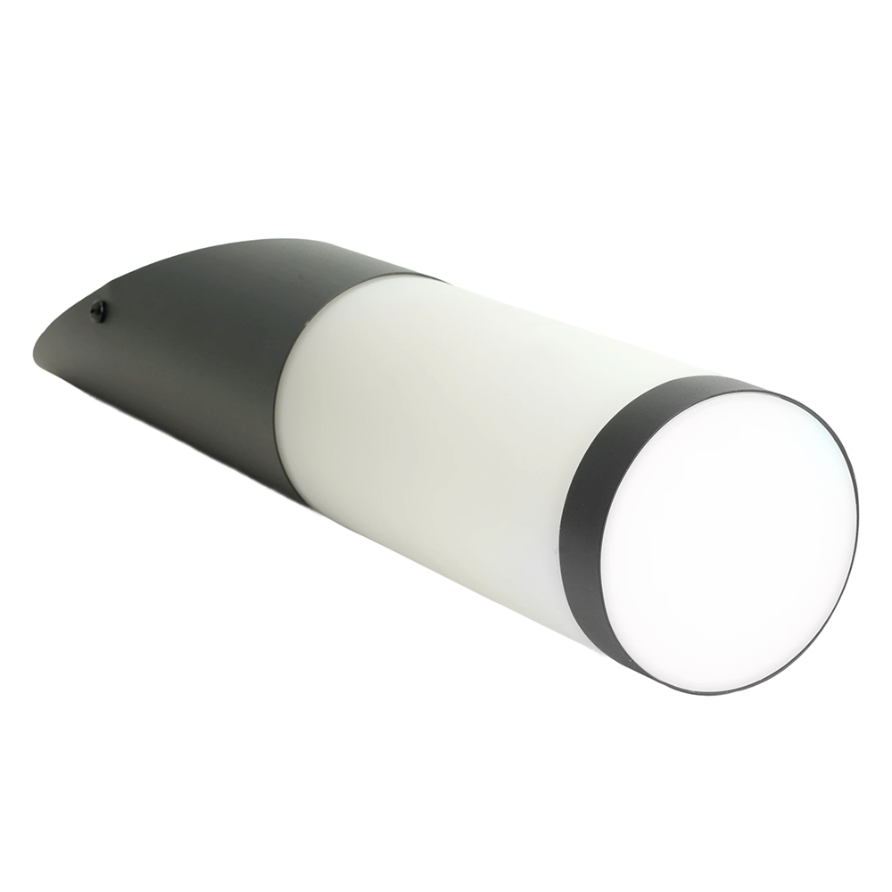 фото светильник садово-парковый feron dh041, техно на стену вверх, 18w e27 230v, черный 51521 | 220svet.ru