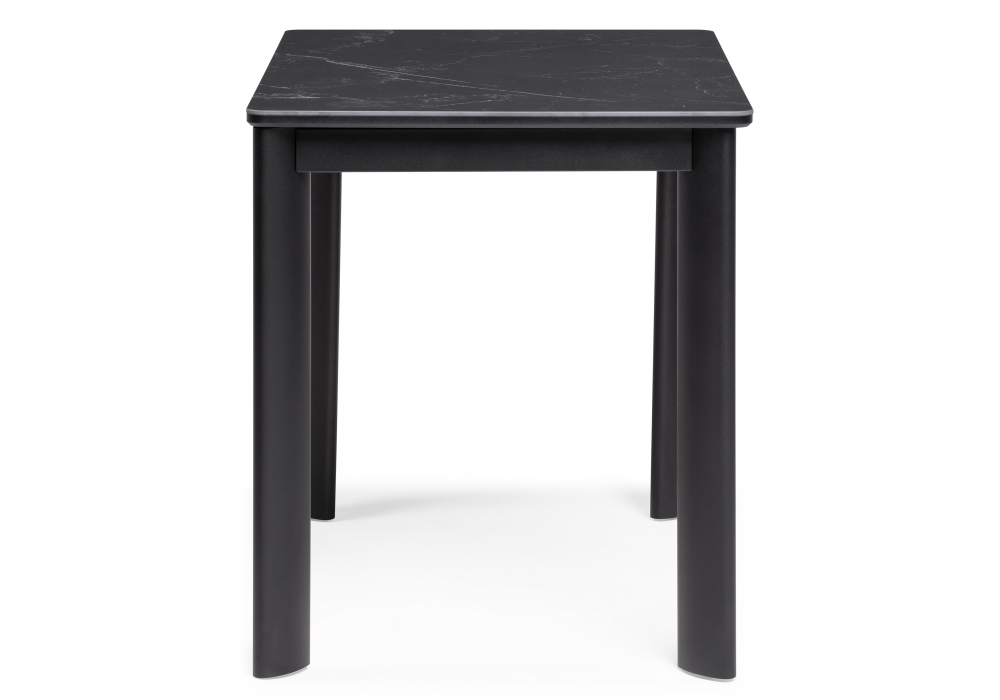 фото керамический стол раздвижной woodville кина 90(130)х65х76 shakespeare black / черный 588063 | 220svet.ru