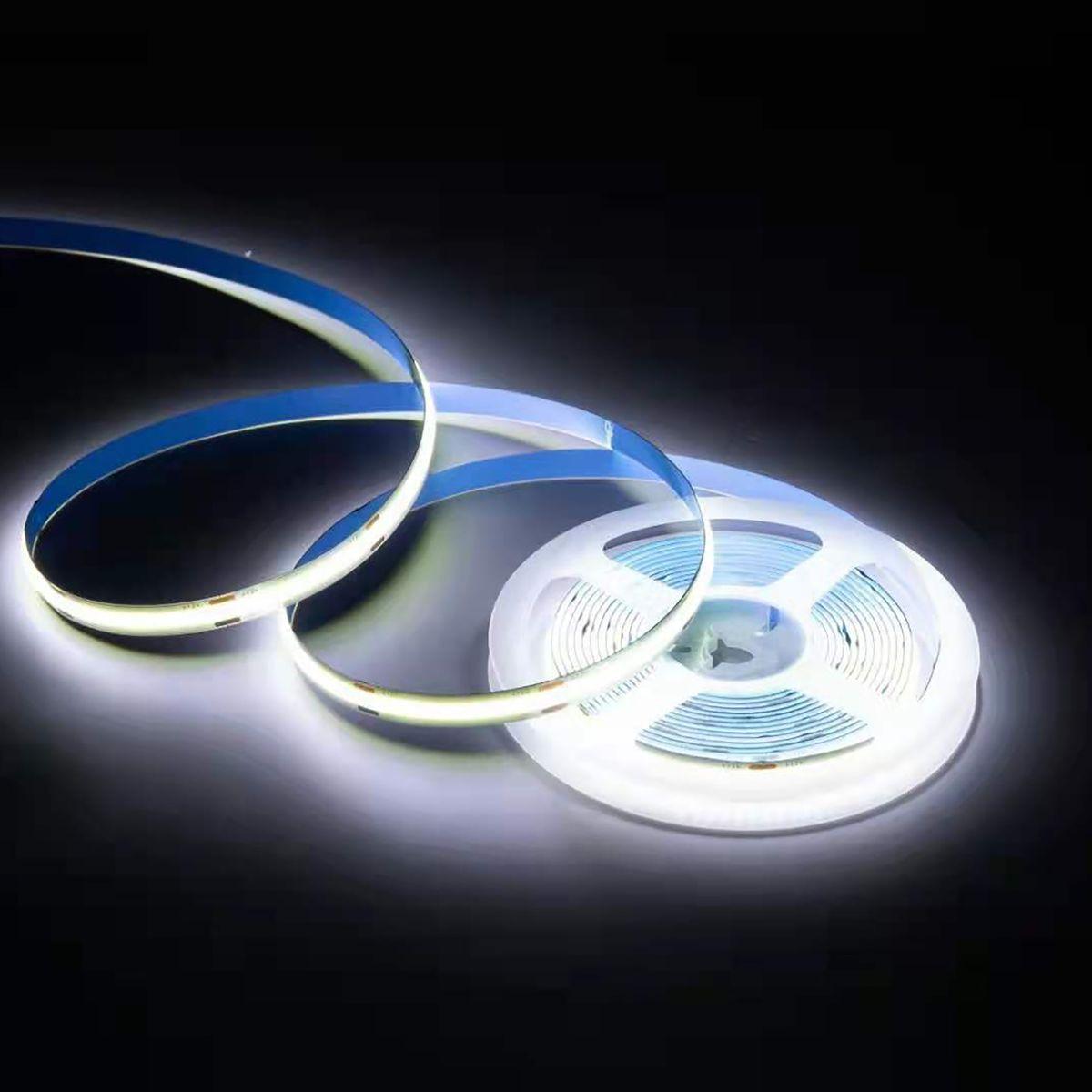 фото лента apeyron 10w/m 560led/m cob теплый/холодный белый 5m 00-492 | 220svet.ru