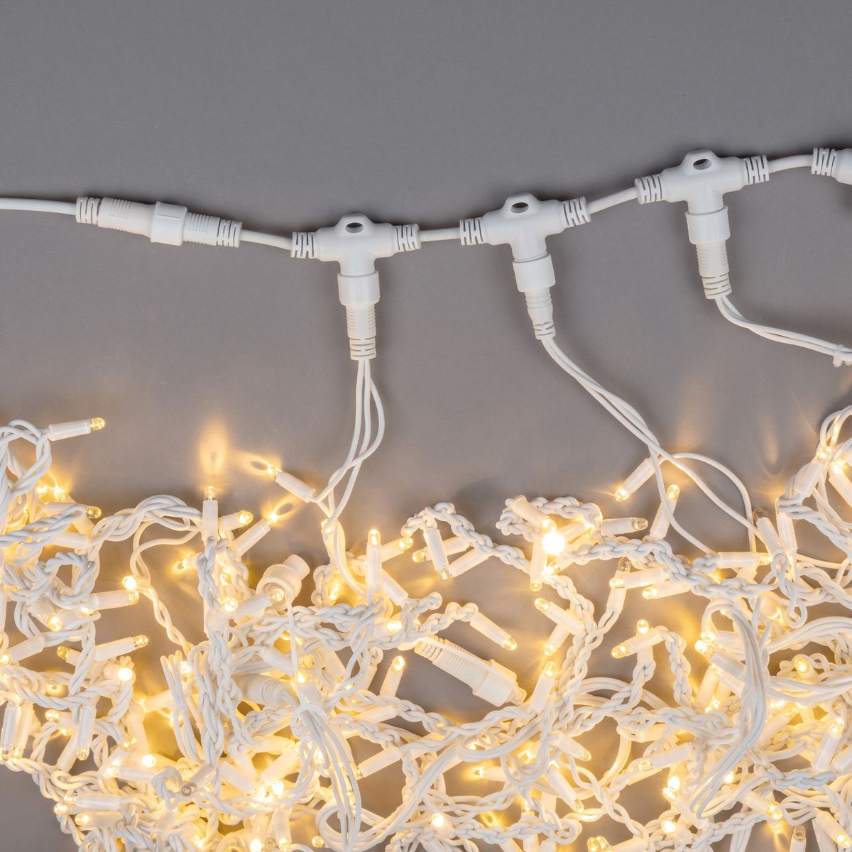 фото провод-шина для гирлянд uniel ucx-f90 t20/2m/wh ul-00013216 | 220svet.ru