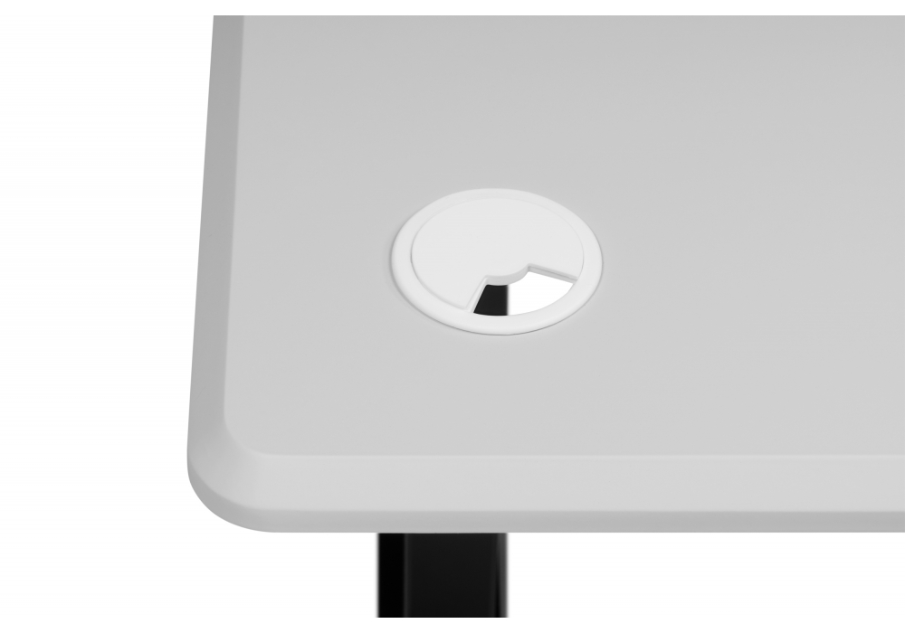 фото компьютерный стол с подъемным механизмом woodville маркос 140х80 тауп / черный 614609 | 220svet.ru