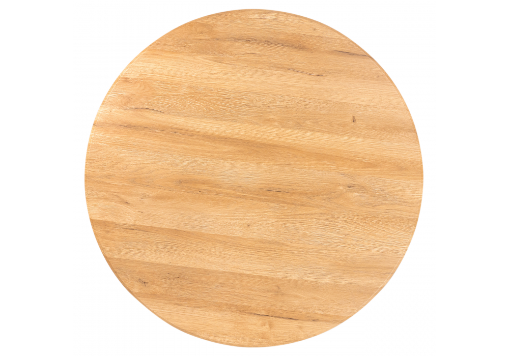 фото стол деревянный woodville абилин 90 дуб вотан / белый матовый 507214 | 220svet.ru