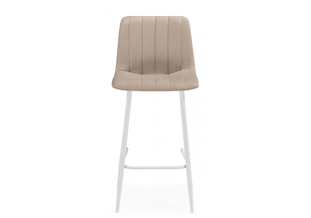 фото барный стул woodville дани мини бежевый / белый 632314 | 220svet.ru