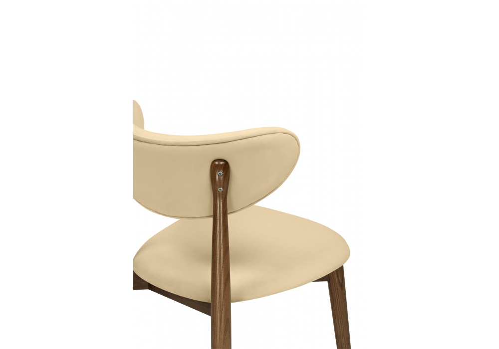 фото стул деревянный woodville фарго бежевый / миланский орех 619697 | 220svet.ru