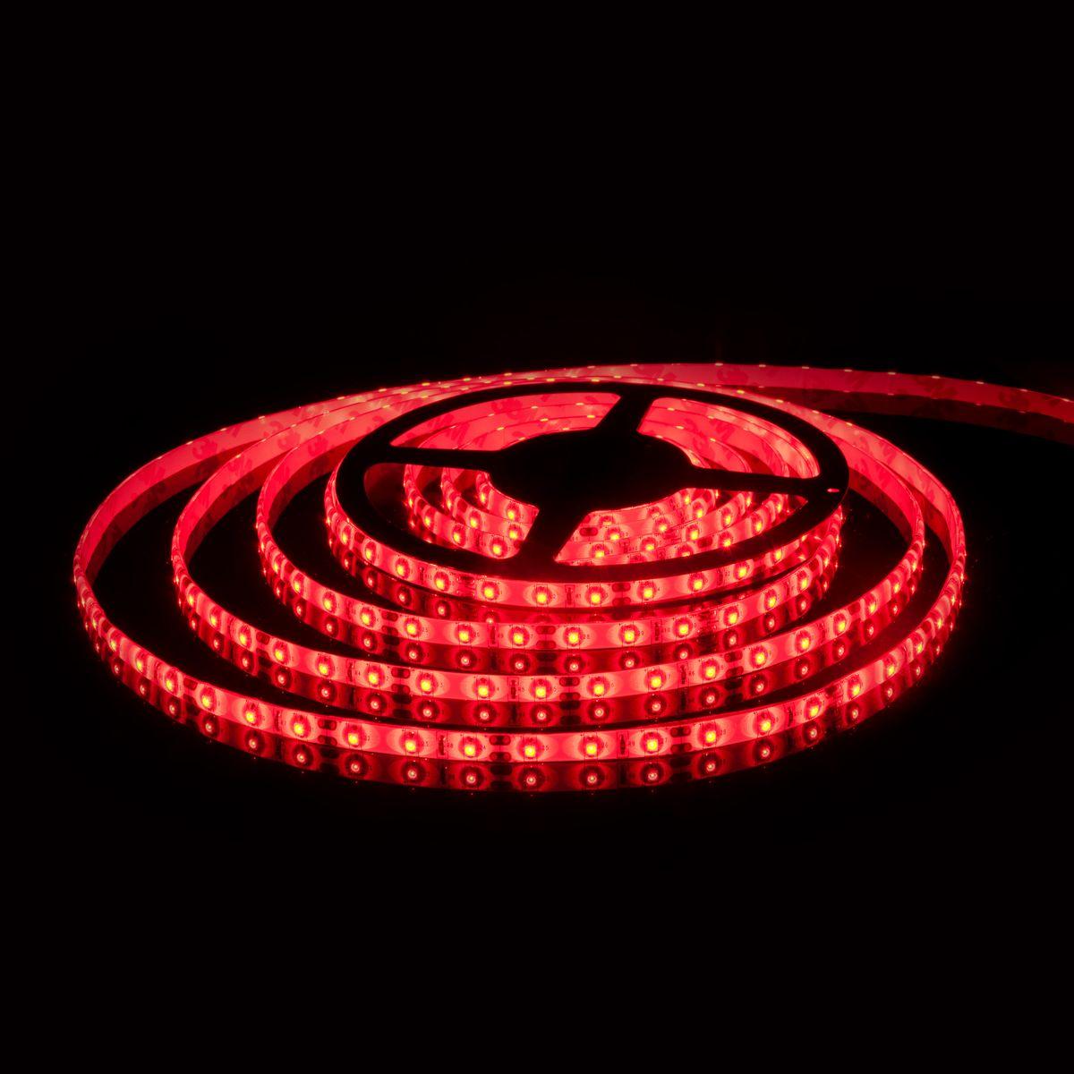 фото светодиодная влагозащищенная лента elektrostandard 14,4w/m 60led/m 5050smd красный 5m a052974 | 220svet.ru