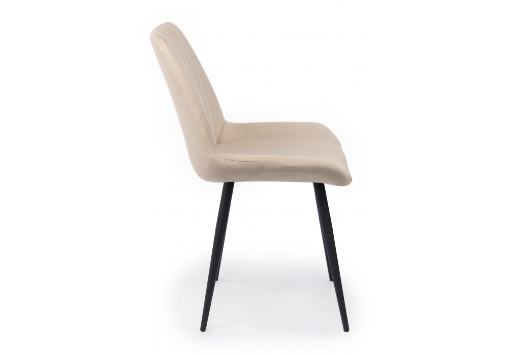 фото стул вращающийся на металлокаркасе woodville седа 360 бежевый (zd 210) / черный np 632398 | 220svet.ru