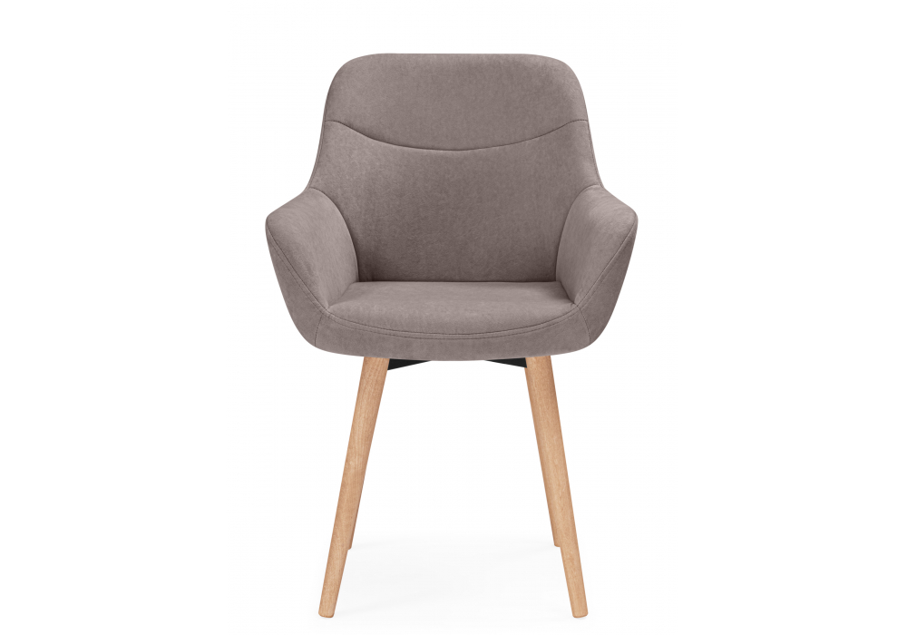 фото стул деревянный поворотный woodville флюид 360 латте (zd 290) / светлое дерево 642983 | 220svet.ru