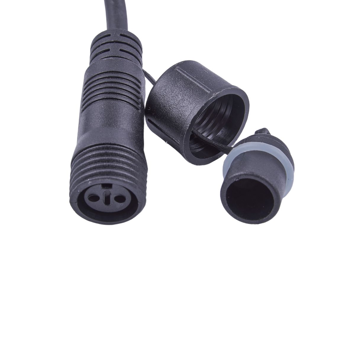 фото провод-шина для гирлянд uniel ucx-f90 t10/2m/bk ul-00013219 | 220svet.ru