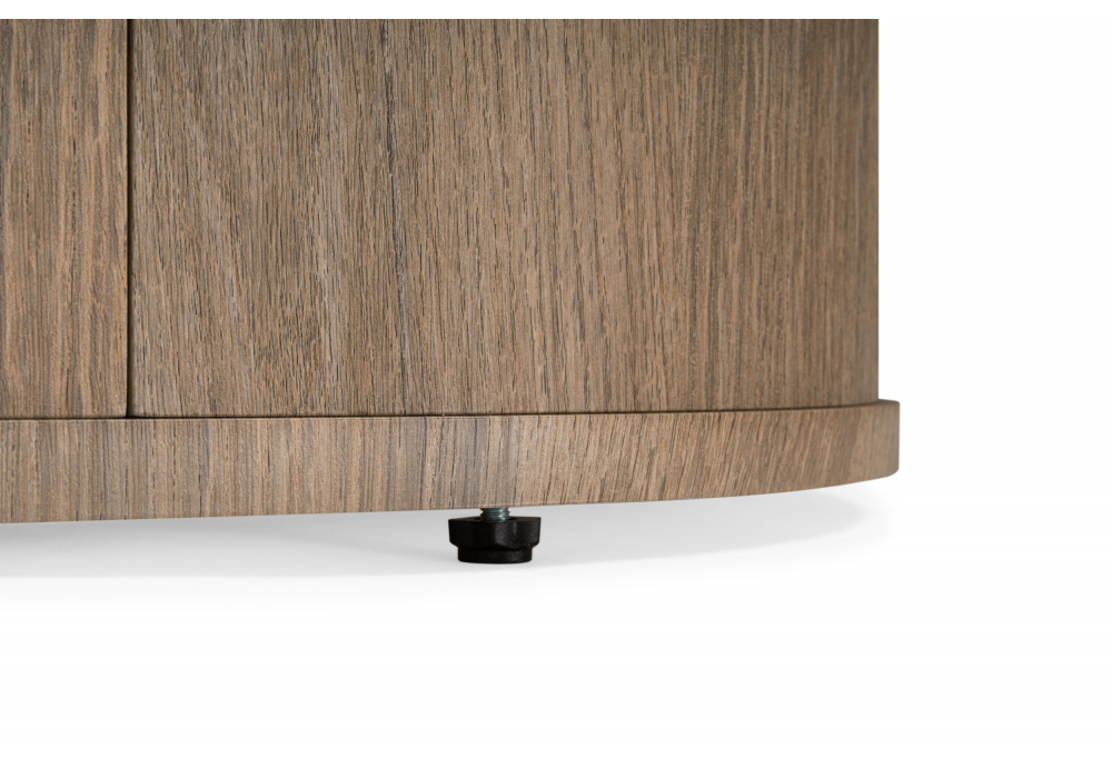 фото керамический стол woodville эллипсо 200х90 okara light yellow / дуб американский 664911 | 220svet.ru