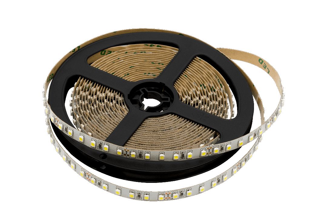 фото лента swg 9,6w/m 120led/m 3528smd холодный белый 5m swg3120-24-9.6-w-м 009467 | 220svet.ru