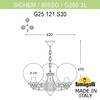Миниатюра фото подвесной уличный светильник fumagalli sichem/g250 3l. g25.120.s30.vxf1r | 220svet.ru