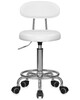 Миниатюра фото табурет мастера dobrin billy lm-3052_ch-m_el-white-13142 | 220svet.ru