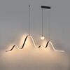 Миниатюра фото подвесной светильник odeon light moonlight 7181/37l черный | 220svet.ru