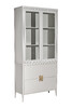 Миниатюра фото комод бежевый 2 ящика garda decor 151sv-000012 | 220svet.ru