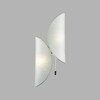 Миниатюра фото настенный светильник odeon light silk 7067/2w белый | 220svet.ru