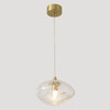 Миниатюра фото подвесной светильник crystal lux formless sp1 transparent | 220svet.ru