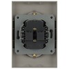 Миниатюра фото розетка эра arktik 16-2107-07 без заземления двойная 2x2p 16а-250в титан б0071687 | 220svet.ru