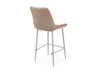 Миниатюра фото барный стул поворотный  woodville челси 360 латте (zd 290) / серый np 632568 | 220svet.ru