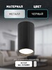 Миниатюра фото настенно-потолочный светильник эра ol32 bk б0056376 | 220svet.ru