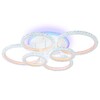 Миниатюра фото потолочная светодиодная люстра ambrella light acrylica original fa9528 | 220svet.ru