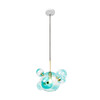 Миниатюра фото подвесной светильник loft it bolle 2027-p6 blue mini | 220svet.ru