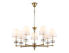 Миниатюра фото подвесная люстра с хрусталем ambrella light heigh light wh lh71023 | 220svet.ru