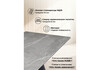 Миниатюра фото керамический стол раскладной woodville вейв 140(200)х80 серый мрамор larka grey / черный 626003 | 220svet.ru