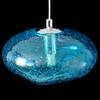 Миниатюра фото подвесной светильник crystal lux formless sp1 blue | 220svet.ru