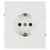 Миниатюра фото розетка эра arktik 16-2102-01 с заземлением 2p+e schuko со шторками 16а-250в белый б0070424 | 220svet.ru