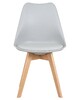 Миниатюра фото стул обеденный dobrin jerry soft lmzl-pp635-n_lb-tr_p-gr-01-11150 | 220svet.ru