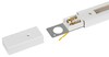 Миниатюра фото комплект эра tr-set-200-1pt-pc wh шинопровод однофазный с профилем для натяжного потолка б0072544 | 220svet.ru