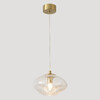 Миниатюра фото подвесной светильник crystal lux formless sp1 transparent | 220svet.ru