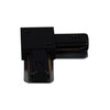 Миниатюра фото коннектор l-образный reluce rl 06038 corner connector bk | 220svet.ru