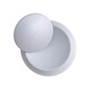 Миниатюра фото настенный светодиодный светильник arte lamp eclipse a1421ap-1wh | 220svet.ru