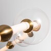 Миниатюра фото подвесной светодиодный светильник arte lamp crocus a2780lm-30pb | 220svet.ru