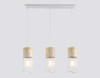 Миниатюра фото подвесной светильник ambrella light traditional loft tr8499/3 wh/wd  | 220svet.ru