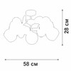 Миниатюра фото потолочная люстра vitaluce v2058-0/5pl | 220svet.ru