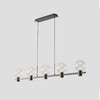 Миниатюра фото подвесной светильник crystal lux duet sp35w led black | 220svet.ru