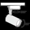 Миниатюра фото трековый однофазный светильник maytoni vuoro tr003-1-6w3k-b | 220svet.ru