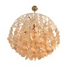 Миниатюра фото подвесная люстра lumion shella 8386/6 бронза | 220svet.ru