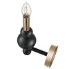 Миниатюра фото бра lumion nana 8106/1w черный/золото | 220svet.ru