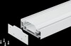 Миниатюра фото профиль встраиваемый в натяжной потолок под led ленту lightstar barra base 502420-6ai | 220svet.ru