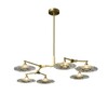 Миниатюра фото потолочная люстра на штанге inodesign raita b 6 40.1022 | 220svet.ru