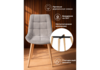 Миниатюра фото стул деревянный поворотный woodville челси 360 латте (zd 290) / светлое дерево np 632491 | 220svet.ru