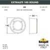 Миниатюра фото светильник для подсветки лестниц накладной fumagalli extraleti 100 round 2s1.000.000.wyg1l | 220svet.ru