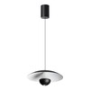 Миниатюра фото подвесной светодиодный светильник с механизмом регулировки высоты novotech iman 359336 черный | 220svet.ru