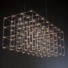 Миниатюра фото подвесная люстра imperium loft quasar cosmos square led pendant light 120/120/120 252293-22 | 220svet.ru
